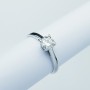ANELLO SOLITARIO Carati 0.50 0.60 0.70 - Modello (LISA)