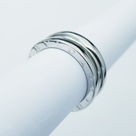 Anello B.zero1 Misura 12 in Oro Bianco 18kt