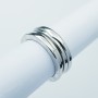 B.zero1 Ring Size 12 in 18kt White Gold