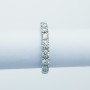 VERETTA ETERNITY RING with CERTIFIED DIAMONDS 1.30 ct Total