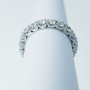 VERETTA ETERNITY RING with CERTIFIED DIAMONDS 1.30 ct Total