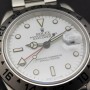 Rolex Explorer II 16570 40mm Corn Beans Très bon état Stahl Steel Diam1543