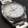 Rolex Explorer II 16570 40mm Corn Beans Très bon état Stahl Steel Diam1543