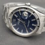 Rolex Oyster Perpetual Date 1501 34mm Full Set Jeans Dial Good Condition Sthall Stell Ott51