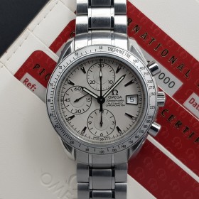 Omega Speedmaster Date 321130 40mm Full set Very Good condition stahl steel CV1467