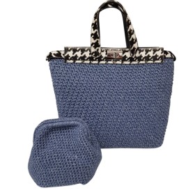 Sac à main avec pochette O-Bag - (Fabrication artisanale)