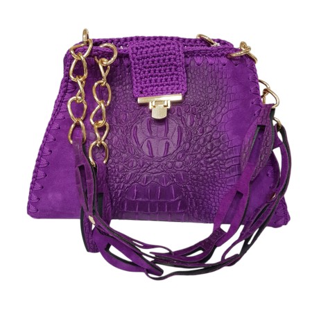 Sac à bandoulière ALYSSA - (fait main)