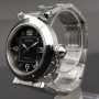 Cartier Pasha 2324 35mm Very Good condition stahl steel Diam1562