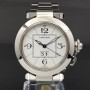 Cartier Pasha Big Data 2475 Nos Très bon état acier stahl Diam1563
