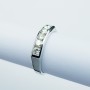 VERETTA RING with 5 DIAMONDS Total Carats 0.60 G VS