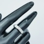 BAGUE VERETTA avec 5 DIAMANTS Total Carats 0.60 G VS
