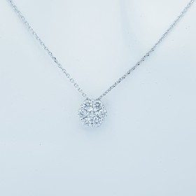 18 kt GOLD DIAMONDS 0.16 ct total - Model (MAGIC)