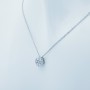 DIAMANTI PUNTO LUCE CIONDOLO in ORO 18 kt 0.16 ct Tot. - Modello (MAGIC)