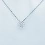 DIAMANTI PUNTO LUCE CIONDOLO in ORO 18 kt 0.65 ct Tot. - Modello (MAGIC)