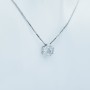 DIAMANTI PUNTO LUCE CIONDOLO in ORO 18 kt 0.65 ct Tot. - Modello (MAGIC)
