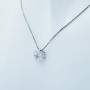 DIAMANTI PUNTO LUCE CIONDOLO in ORO 18 kt 0.65 ct Tot. - Modello (MAGIC)
