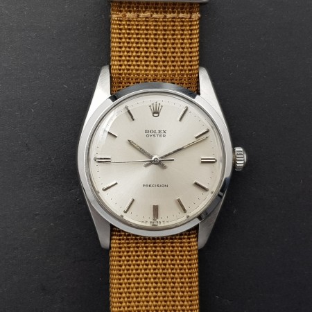 Rolex Oyster Precision 36mm 6424 Très bon état stahl steel 25Fr3