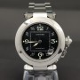 Cartier Pasha 2324 35mm Très bon état acier 60Aef2