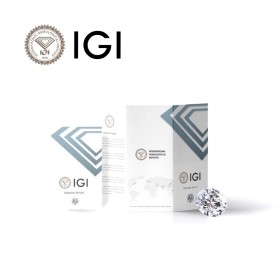 Diamant certifié IGI 0,50 E VS2 - REP.670417695 INSCRIPTION LASER