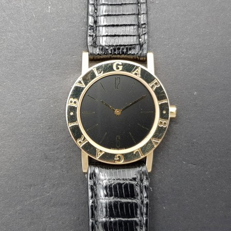 Bulgari Bb 30 Gl Yellow Gold 30mm Very Good codition Gold 18k Diam1576