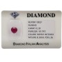 CŒUR RUBY CUT 3,10 ct dans BLISTER CERTIFIED