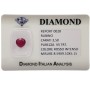 RUBY CUT HEART 3.50 ct in BLISTER CERTIFIED