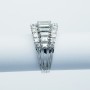 Anello in Oro 18 kt con Diamanti Certificati - Modello (Sweater)