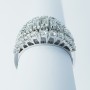 Anello in Oro 18 kt con Diamanti Certificati - Modello (Sweater)