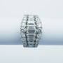 Anello in Oro 18 kt con Diamanti Certificati - Modello (Sweater)