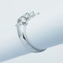 Bague Veretta en or 18 carats avec diamants certifiés - Modèle (Legolas)