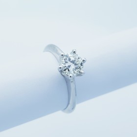 BAGUE SOLITAIRE Carats 0.50 0.60 0.70 - Modèle (SABRINA)