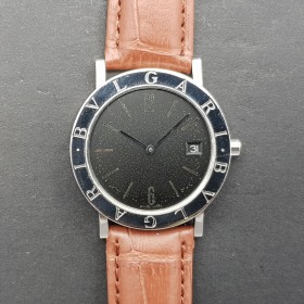 Bulgari BB 33 SLD Bon état acier stahl Mzc12