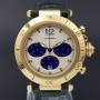 Cartier Pasha Chronograph 38mm 30009 Bon état Or 224ClFebb2