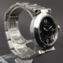 Cartier Pasha 2324 35mm Very Good condition stahl steel 189Clfeb2