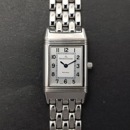 Jaeger-LeCoultre Reverso Lady 260.8.86 20mm Very Good condition stahl steel 232Clfeb2