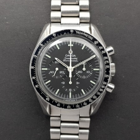 Omega Speedmaster Professional 'Long S and R' Très bon état stahl 152ClFeb2