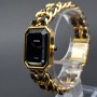 Chanel Montre Femme Cuir Plaqué Quartz Taille L Cuir Plaqué Or Premiere H0001 20690Aef3