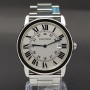 Cartier Ronde Solo De Cartier 2934 36mm With Paper Very Good condition stahl steel 130CLApri
