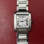 Cartier Tank Francaise 2302 28mm Avec Papier Automatique Très Bon état acier 145CLApri