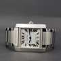 Cartier Tank Francaise 2302 28mm Avec Papier Automatique Très Bon état acier 145CLApri