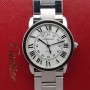 Cartier Ronde Solo 3939 36mm Automatique Avec papier Bon état acier 126CLApri