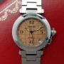 Cartier Pasha 2324 35mm Avec Papier Très Bon état acier 76CLApri