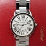 Cartier Ronde Solo 42mm 3802 Avec papier Très bon état acier stahl 123CLApri