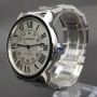 Cartier Ronde Solo 42mm 3802 Avec papier Très bon état acier stahl 123CLApri
