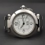 Cartier Pasha Big Data 2475 With Paper Very Good condition stahl steel 78CLApri