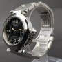 Cartier Pasha 2324 35mm Very Good condition stahl steel 63CLApri