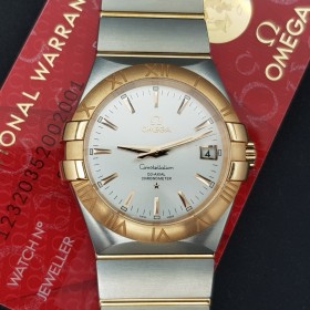 Omega Constellation 35mm Full Sett Mint condition sRose Gold and steel CV.Batt3