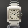 Cartier Tank Francaise 2302 28mm Good condition stahl steel 144CLApri