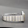 Cartier Santos Lady 0902 24mm Avec carte Bon état acier et or Diam1577