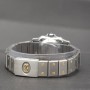 Cartier Santos Lady 0902 24mm With Card Good condition steel and Gold Diam1577